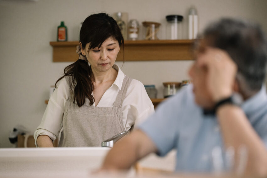 子育てが終わり夫と二人だげの人生に対する不安