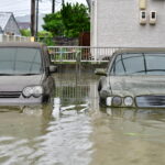 大雨で浸水することが心配