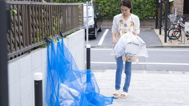 ゴミ集積所の荒れが気になる